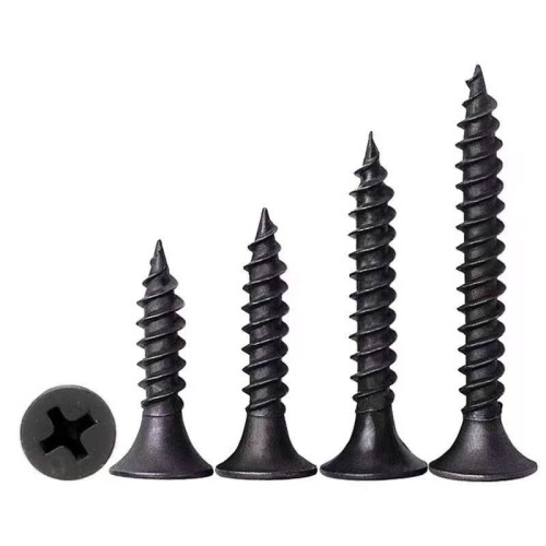 Black Philips-Head Drywall Screws
