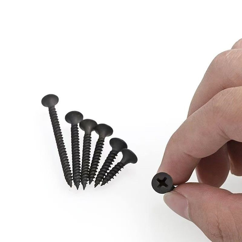 Black Philips-Head Drywall Screws