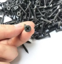Black Philips-Head Drywall Screws